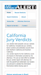 Mobile Screenshot of juryverdictalert.com